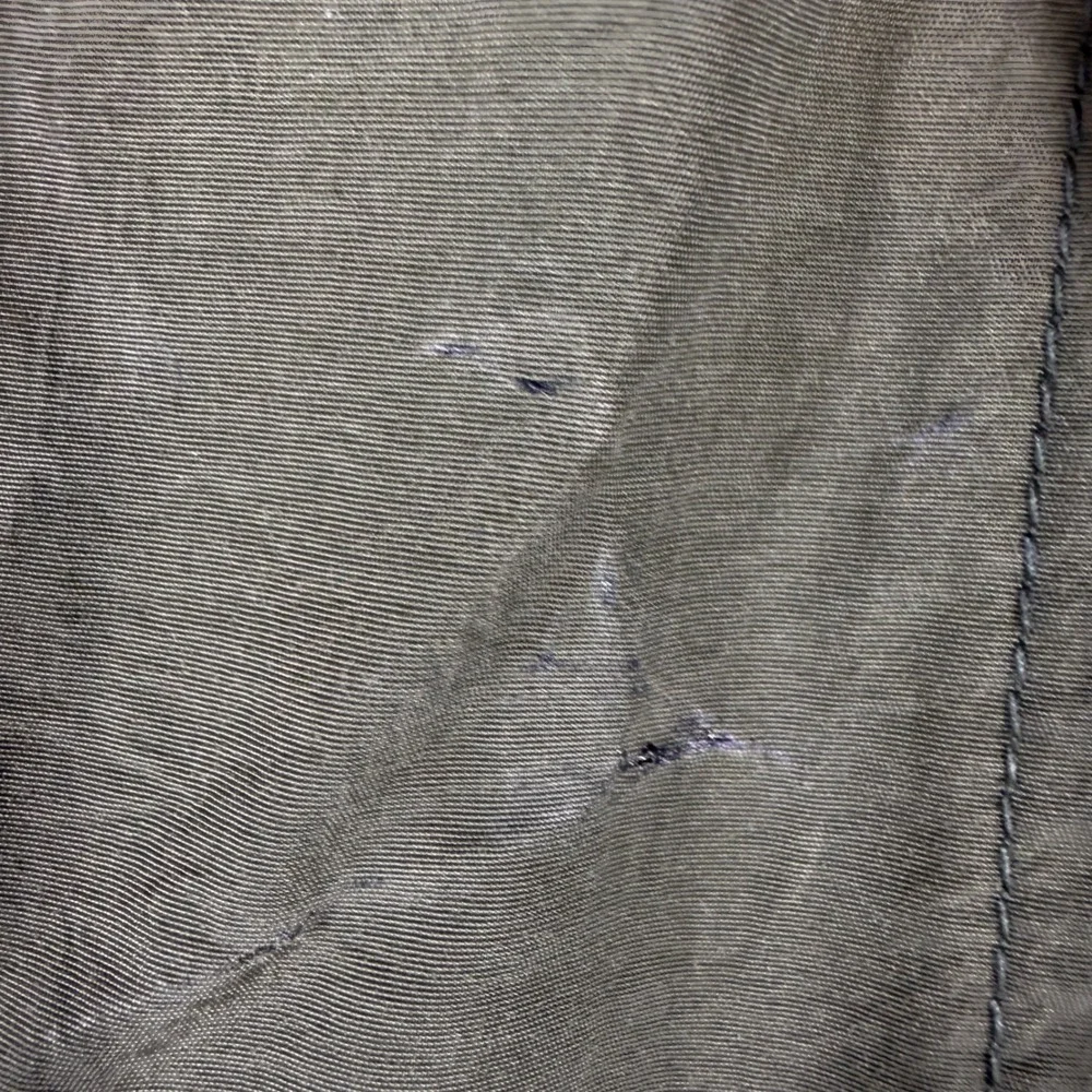 Vintage Abercrombie & Fitch Men's L Olive Green Nylon Board Shorts Swim Trunks